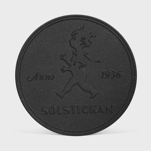 Solstickan Design Solstickan pannenonderzetter Ø19 cm Zwart