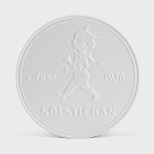 Solstickan Design Solstickan pannenonderzetter Ø19 cm Wit