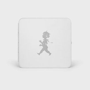 Solstickan Design Solstickan sleutelkastje 16x17 cm Wit