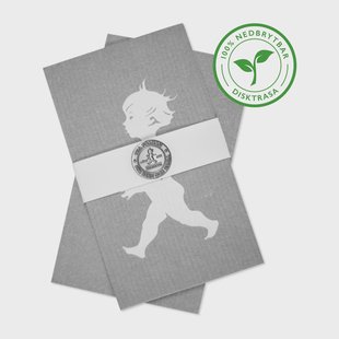 Solstickan Design Solstickan vaatdoekje 2-pack Grijs