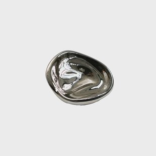 Hein Studio Ripple no. 01 kleine knop Chrome