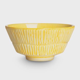 Mateus Stripes kom 16 cm Geel