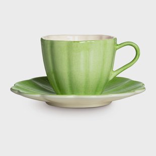 Mateus Oyster kop met schotel 25 cl Groen