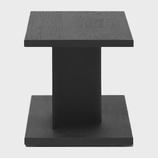 Massproductions BIT tafel Zwartgebeitst eikenhout