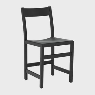 Massproductions Waiter stoel Zwartgebeitst beukenhout