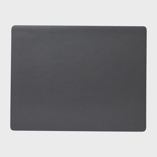 LIND DNA Serene placemat square L 35x45 cm Anthracite