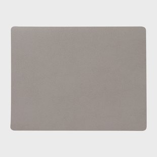 LIND DNA Serene placemat square M 26,5x34,5 cm Ash
