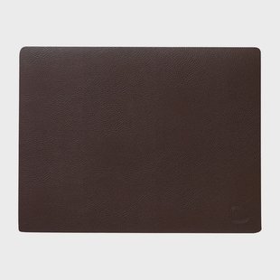 LIND DNA Serene placemat square M 26,5x34,5 cm Hazel