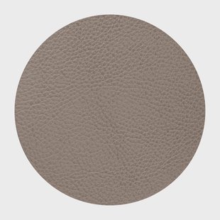 LIND DNA Serene glasonderzetter circle Ø10 cm Mole Grey