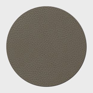 LIND DNA Serene glasonderzetter circle Ø10 cm Moss