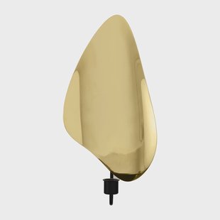 Audo Copenhagen Flambeau wandkandelaar 34 cm Black-polished brass