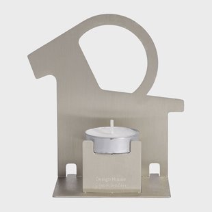 Design House Stockholm Pop-up waxinelichtjeshouder julbock Roestvrij staal