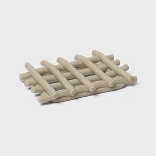 Ferm Living Ceramic zeepbakje 10x14,5 cm Cashmere