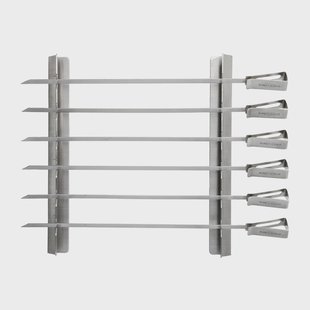 Markus Aujalay Markus BBQ-set 8-delig 16x37 cm Zilver
