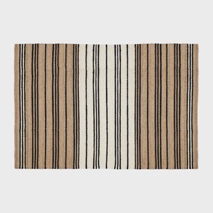 Dixie Elin jute vloerkleed gestreept 190x290 cm