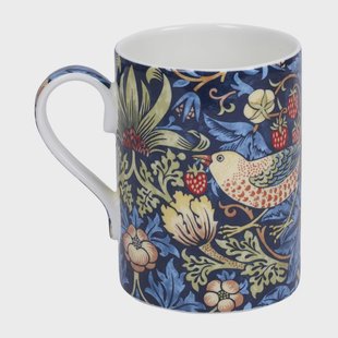 Spode Strawberry Thief mok 35 cl Indigo-mineral