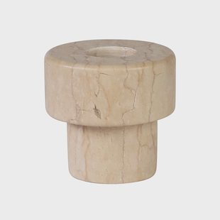 Mette Ditmer Marble kandelaar 5 cm Zand