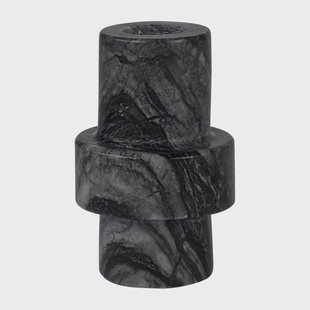 Mette Ditmer Marble kandelaar 8,5 cm Grijs
