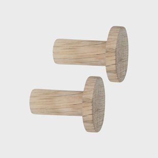 Mette Ditmer Point haak lang 2-pack Eikenhout