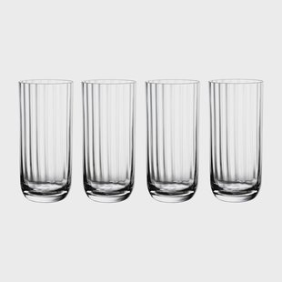 Villeroy & Boch Rose Garden longdrinkglas 4-pack 45 cl Transparant