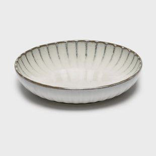 Serax Inku hoog bord S Ø19 cm White