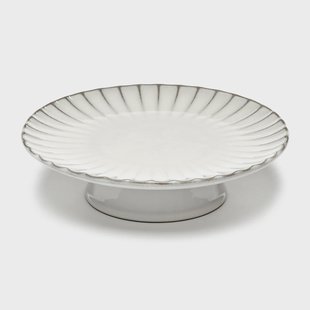 Serax Inku taartschotel L Ø24 cm White
