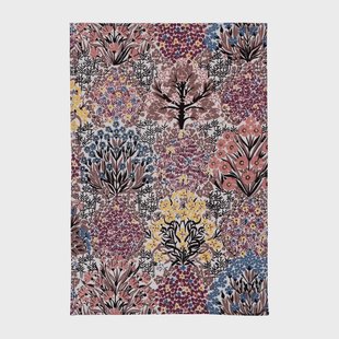 Almedahls Botanic Garden keukenhanddoek 40x70 cm Roze bruin