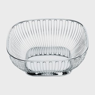 Alessi Alessi draadmand 23x23 cm Roestvrij staal