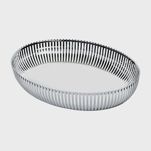 Alessi PCH06 mand ovaal 20x26 cm Roestvrij staal Alessi PCH06 mand ovaal 20x26 cm Roestvrij staal