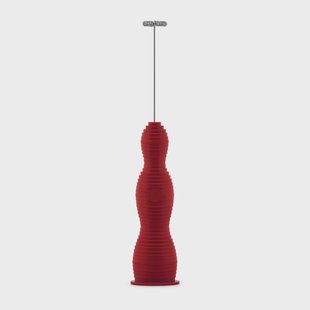 Alessi Pulcina melkopschuimer 27,5 cm Rood