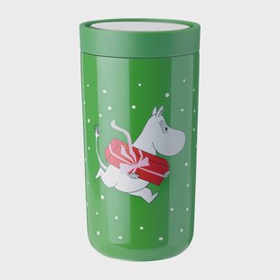 Stelton To Go Click Moomin beker 0,2 l Green Stelton To Go Click Moomin beker 0,2 l Green