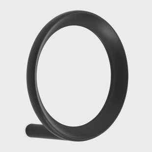 Normann Copenhagen Loop haak medium Ø7,8 cm Black