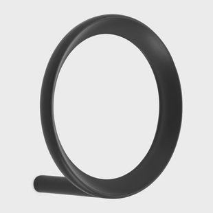 Normann Copenhagen Loop haak large Ø9,4 cm Black