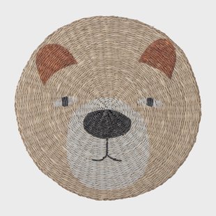 Bloomingville Malla placemat Ø38 cm Beer