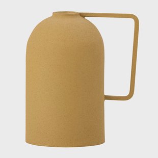 Bloomingville Idon kandelaar 15 cm Geel