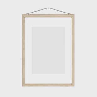 MOEBE Moebe essenhouten lijst A4 23,2x31,7 cm Transparent, Wood, Black