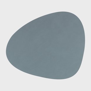 LIND DNA Nupo placemat curve M Light blue