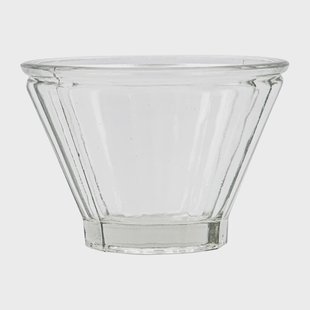 House Doctor Fren waxinelichtjeshouder 7 cm Transparant