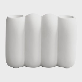 101 Copenhagen Tube kandelaar Bone white 11x14,5 cm