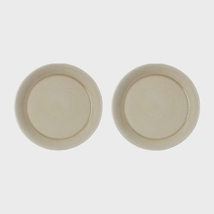 PotteryJo Daga bord Ø25cm 2-pack Oat