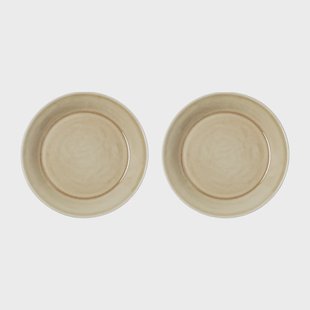 PotteryJo Daga dessertbord Ø20 cm 2-pack Oat