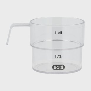 Rosti Mensura deciliterschepje Transparant