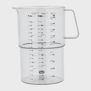 Rosti Mensura maatkan 1 l Transparant