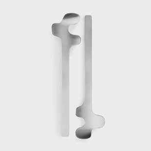 Born In Sweden Leaf saladebestek Brushed Steel