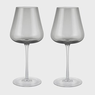 blomus Belo wittewijnglas 40 cl 2-pack Smoke