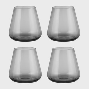 blomus Belo drinkglas 28 cl 4-pack Smoke