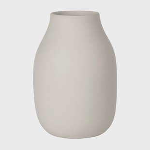 blomus Colora vaas L 20 cm Moonbeam