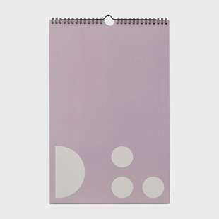 Design Letters Design Letters maandplanner Lavender