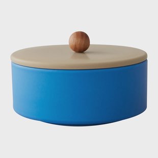 Design Letters Design Letters schaal 25 cl Blauw/beige