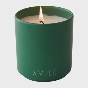 Design Letters Design Letters geurkaars Ø8 cm Smile-grass green